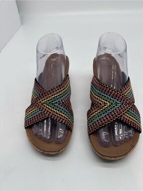 Skechers Cali Beverlee Delighted Wedge Sandal Size 10